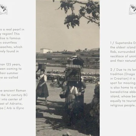 501 - Spacious And Bright On Island Of Rab Lejlighed *